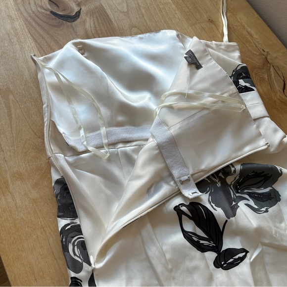 ANN TAYLOR DRESS OP NWT SILK STRAPLESS PROM HOMECOMING WEDDING COCKTAIL ELEGANT - Picture 7 of 13